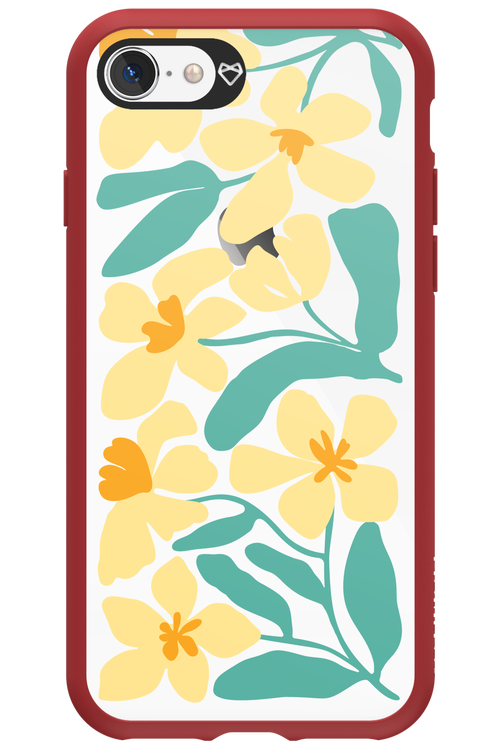 Yellow Flower - Apple iPhone 8