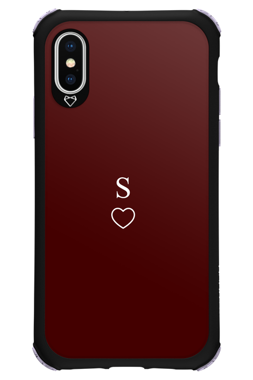S Burgundia - Apple iPhone X