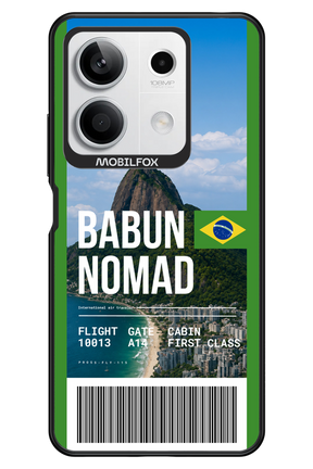 BABUN NOMAD (fly ticket) 2.0 - Xiaomi Redmi Note 13 5G