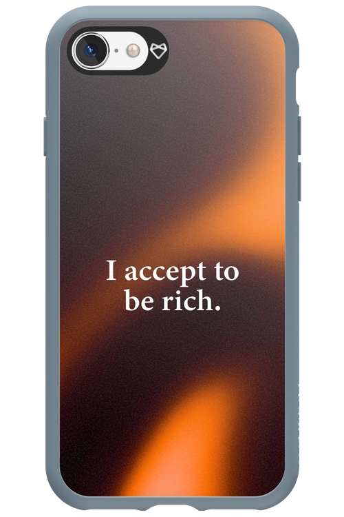 I accept to be rich - Apple iPhone SE 2022