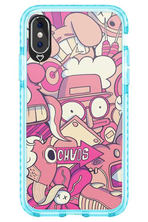 Coral Chaos - Apple iPhone XS