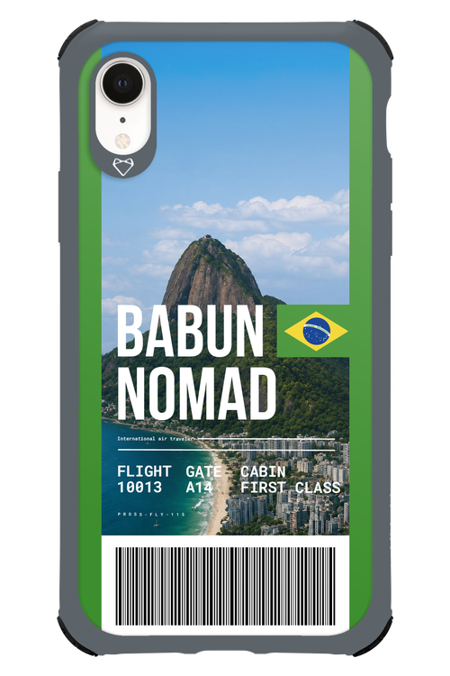 BABUN NOMAD (fly ticket) 2.0 - Apple iPhone XR