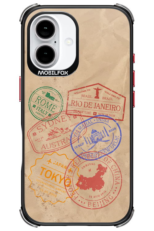 Travel Stamps 2.0 - Apple iPhone 16