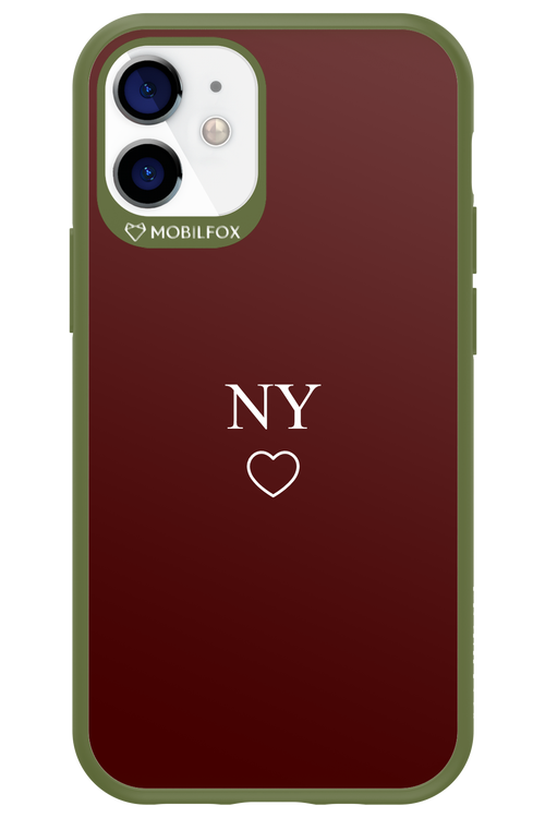 NY Burgundia 2.0 - Apple iPhone 12 Mini