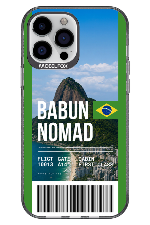 BABUN NOMAD (fly ticket) 2.0 - Apple iPhone 13 Pro Max