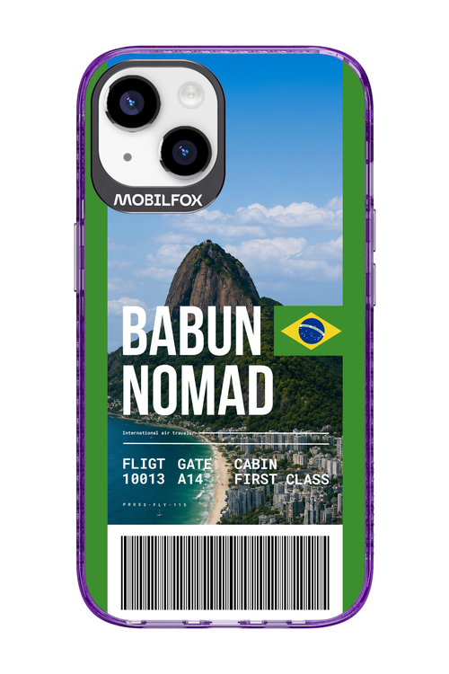 BABUN NOMAD (fly ticket) 2.0 - Apple iPhone 14