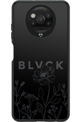 Black Flowers - Xiaomi Poco X3 Pro