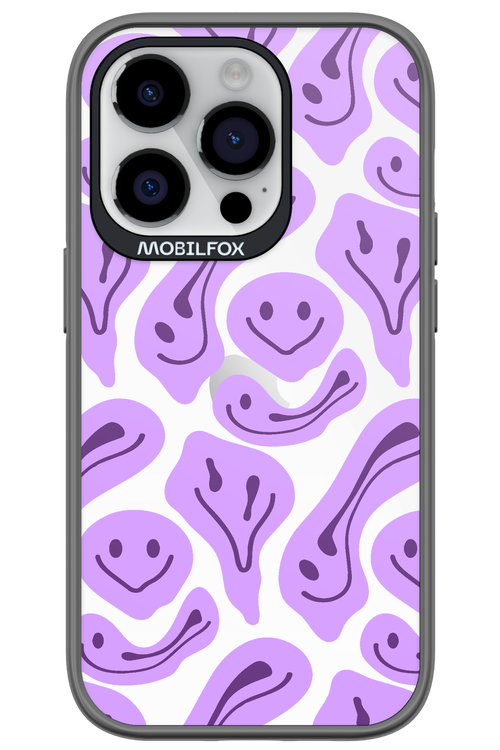 Fluid Smiley Purple - Apple iPhone 14 Pro