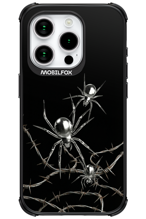 Silver Spiderz 2.0 - Apple iPhone 15 Pro