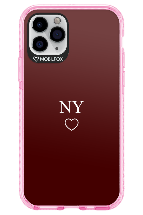 NY Burgundia 2.0 - Apple iPhone 11 Pro