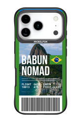 BABUN NOMAD (fly ticket) 2.0 - Apple iPhone 17 Pro