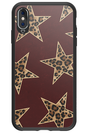 Wild Stars Burgundy - Apple iPhone XS Max