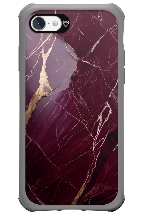 Burgundy Marble - Apple iPhone 7