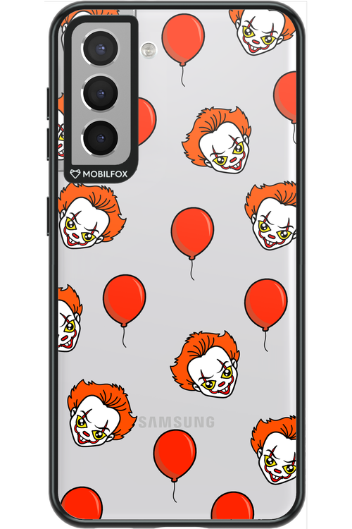 Mystery Clown (Transparent) - Samsung Galaxy S21