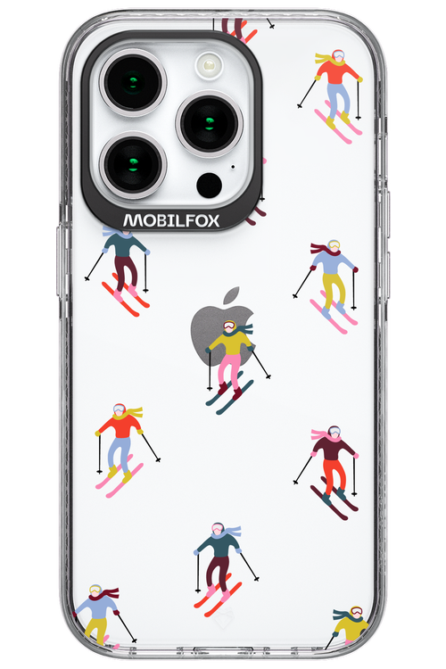 Snow Motion (Transparent) - Apple iPhone 15 Pro