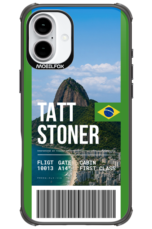 TATT STONER (fly ticket) 2.0 - Apple iPhone 16 Plus