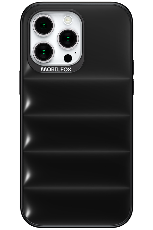 Black Puffer Case - Apple iPhone 15 Pro Max