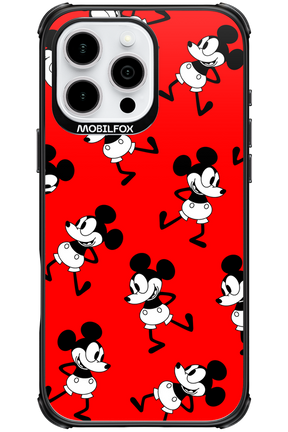 Iconic Mouse (red pattern) - Apple iPhone 16 Pro Max
