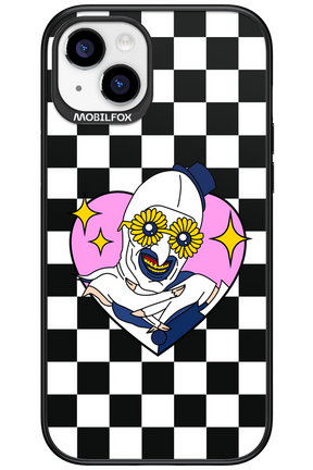 Sunflower Clown Meme - Apple iPhone 15 Plus