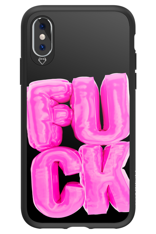 F*ck Black - Apple iPhone XS