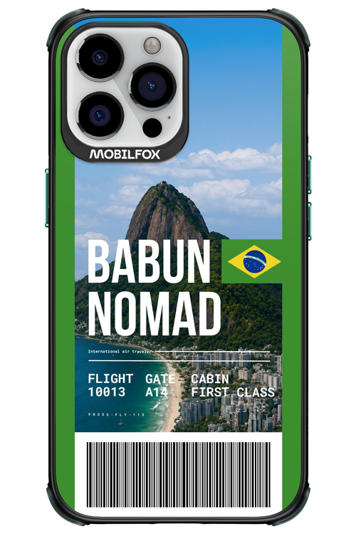 BABUN NOMAD (fly ticket) 2.0 - Apple iPhone 13 Pro Max