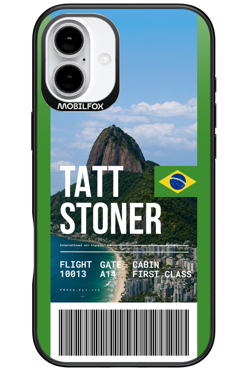 TATT STONER (fly ticket) 2.0 - Apple iPhone 16 Plus