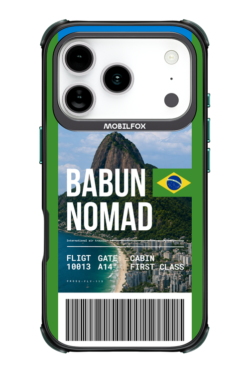 BABUN NOMAD (fly ticket) 2.0 - Apple iPhone 17 Pro