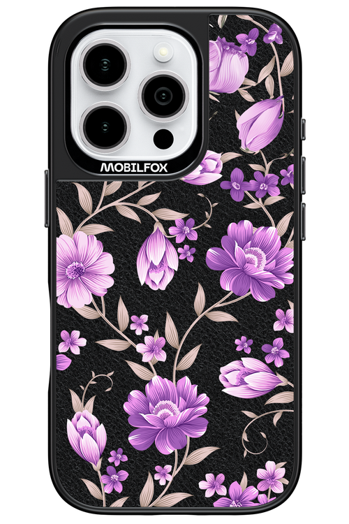 Flower II Leather - Apple iPhone 16 Pro