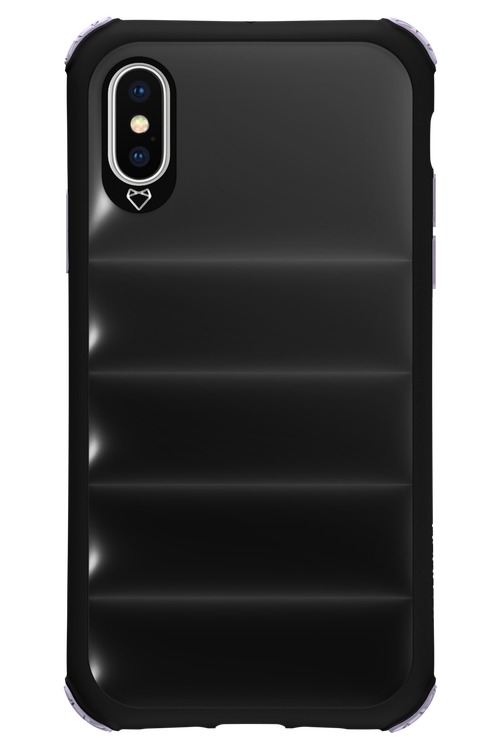 Black Puffer Case - Apple iPhone X