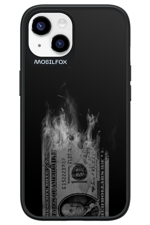 Money Burn B&W 2.0 - Apple iPhone 14
