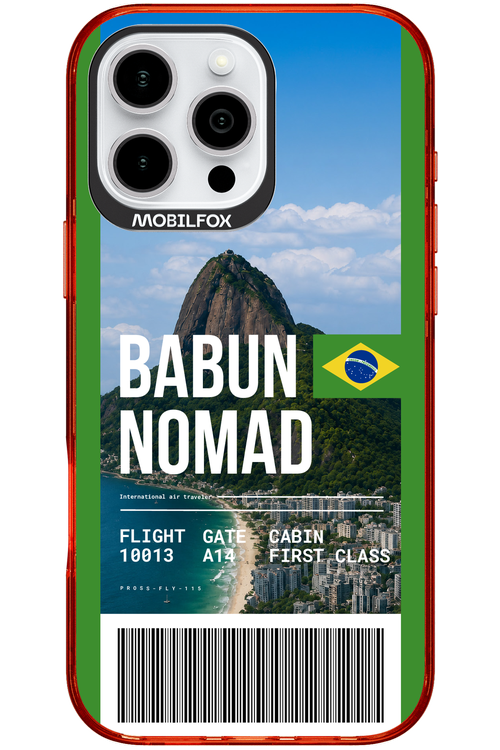 BABUN NOMAD (fly ticket) 2.0 - Apple iPhone 16 Pro Max