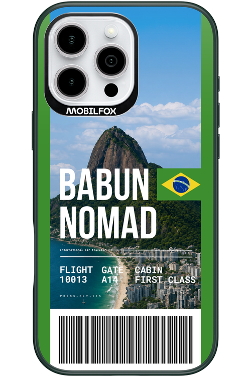 BABUN NOMAD (fly ticket) 2.0 - Apple iPhone 16 Pro Max