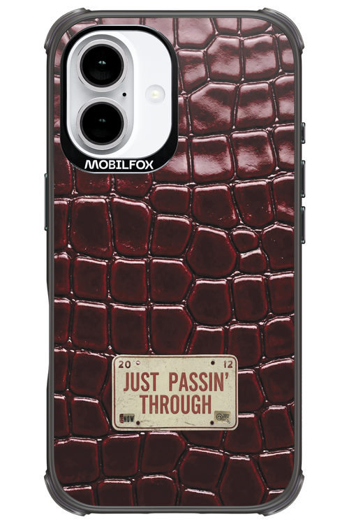 Just passin through 2.0 - Apple iPhone 16