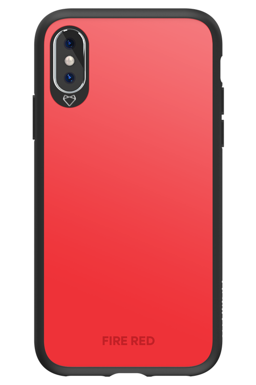 Fire red - Apple iPhone X