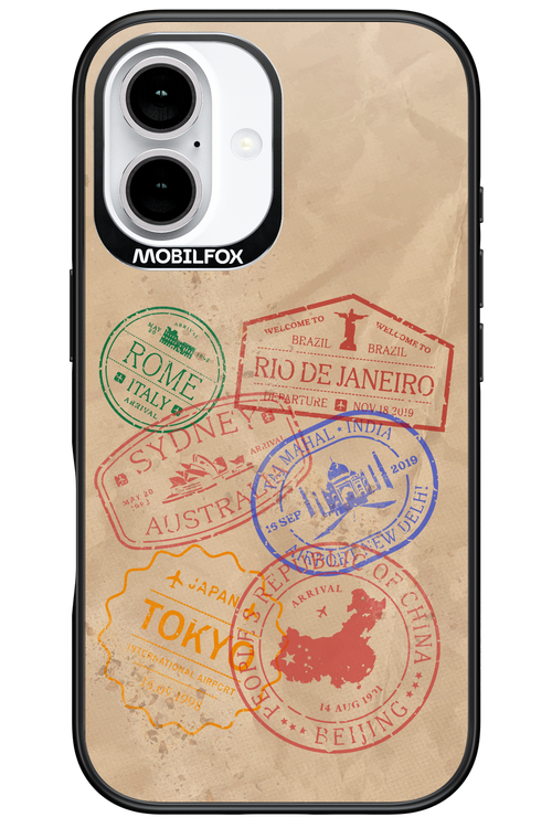 Travel Stamps 2.0 - Apple iPhone 16