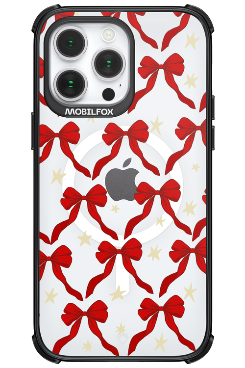 Bow & Stars (Transparent) - Apple iPhone 14 Pro Max