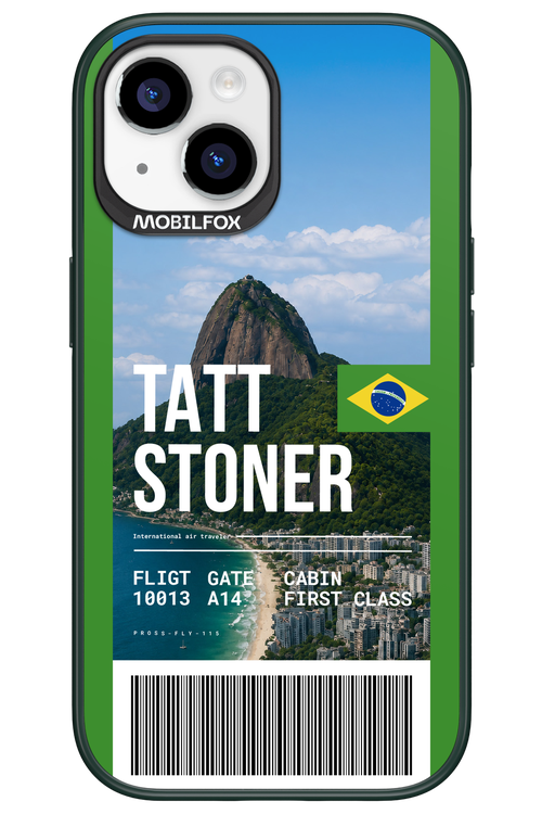 TATT STONER (fly ticket) 2.0 - Apple iPhone 15