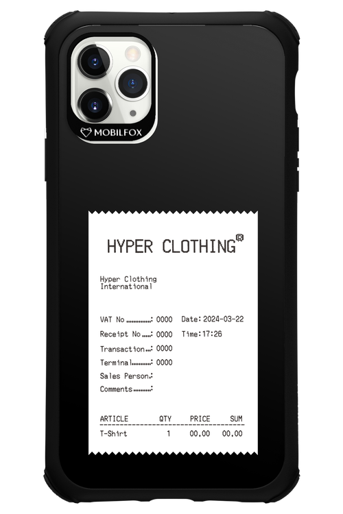 HYPER RECEIPT - Apple iPhone 11 Pro Max