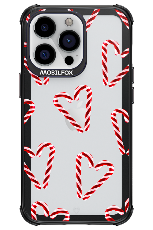 Candy Cane Hearts - Apple iPhone 13 Pro