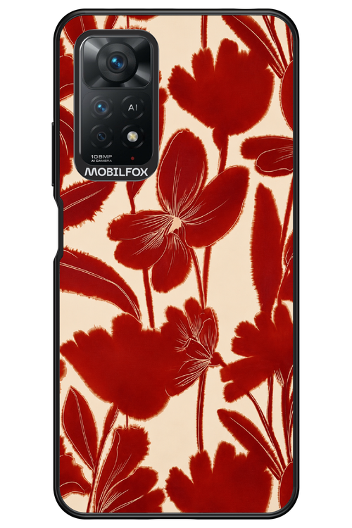 Burgundy Flowers 2.0 - Xiaomi Redmi Note 11Pro 4G/5G