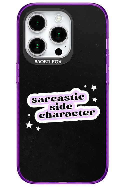 Sarcastic Black - Apple iPhone 15 Pro