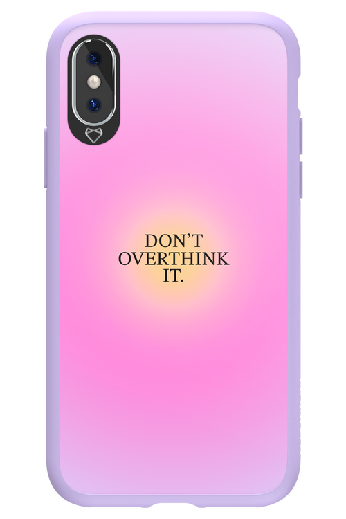 Don't Overthink It - Apple iPhone X