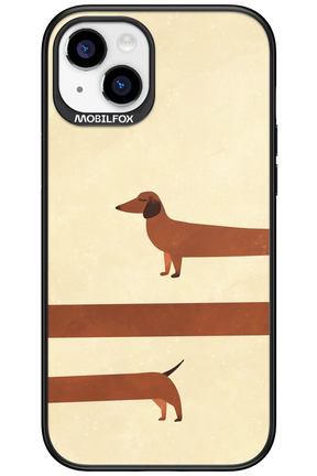 Stretchy Dog - Apple iPhone 15 Plus