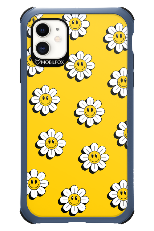 Smiley Flowers - Apple iPhone 11