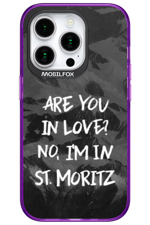 I'm in St. Moritz - Apple iPhone 15 Pro