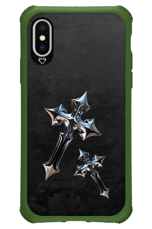 Chrome Crosses 2.0 - Apple iPhone XS