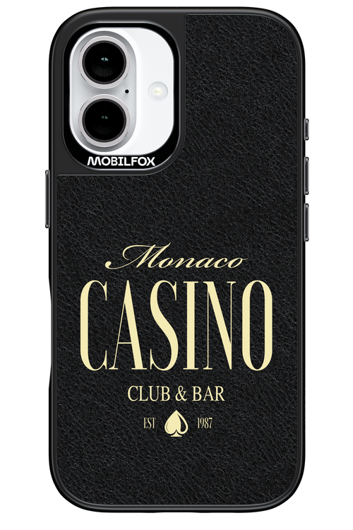 Casino Monaco Leather - Apple iPhone 16