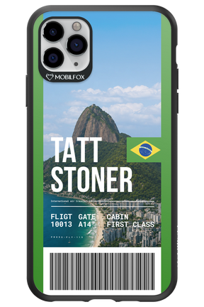 TATT STONER (fly ticket) 2.0 - Apple iPhone 11 Pro Max