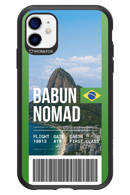 BABUN NOMAD (fly ticket) 2.0 - Apple iPhone 11