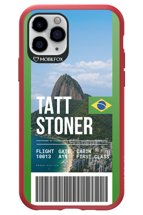 TATT STONER (fly ticket) 2.0 - Apple iPhone 11 Pro